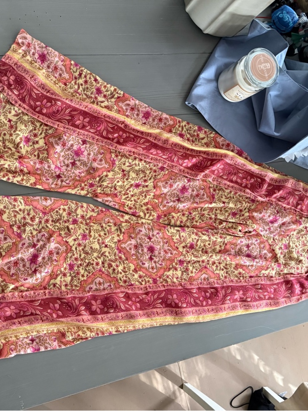 Billabong Split Spirit Floral Wide Leg Pants - Picture 2 of 7